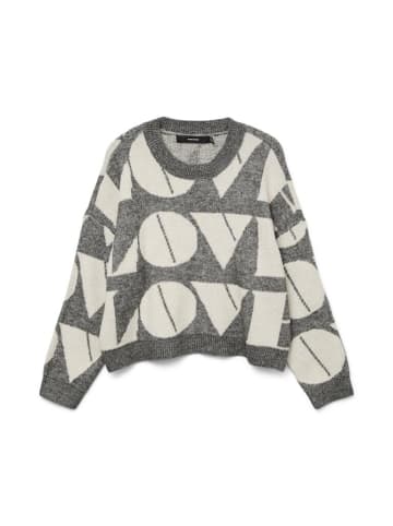 Vero Moda Pullover in Medium Grey Melange