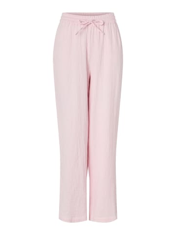 Pieces Hose mit weitem Bein in Cradle Pink