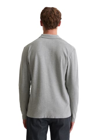 Marc O'Polo DfC Ottoman-Poloshirt in Cloudy Grey Melange