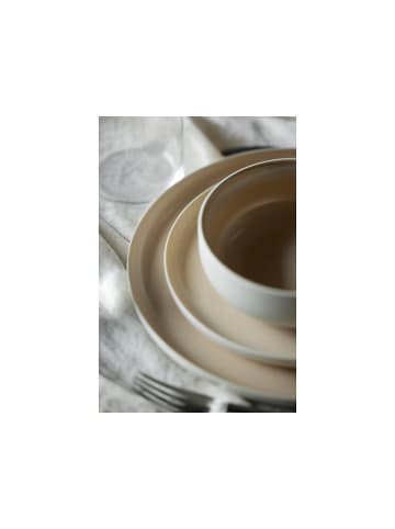 Studio Round Essteller North in Matte white/Matte sand