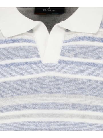 Ragman Polo in blau