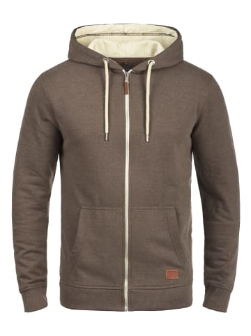 BLEND Kapuzensweatjacke BHHulker in Braun