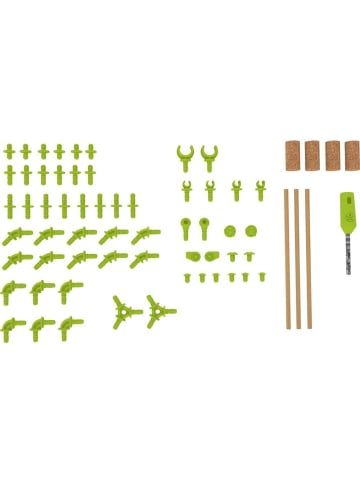 Haba Terra Kids 305343 Connectors Konstruktions-Set Figuren Holz Kork + Anleitung 8+