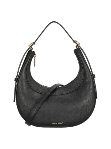 COCCINELLE Whisper - Schultertasche 23.5 cm (pearl) in noir