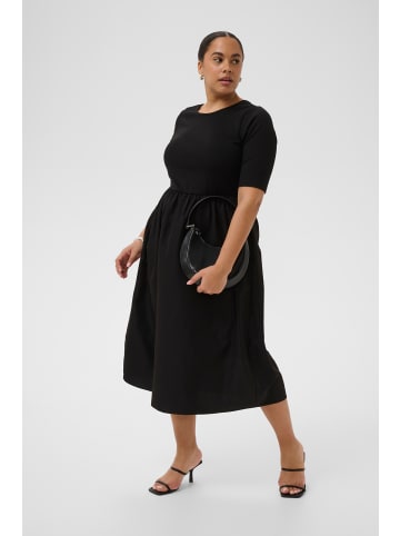 KAFFE curve Kleid KCkristi Tight fit in Black Deep