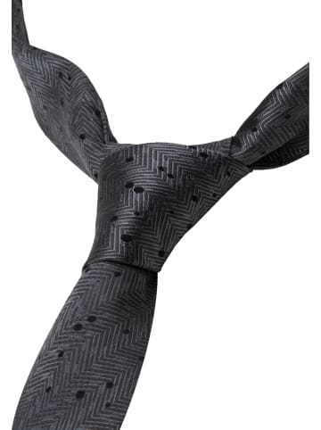 Seidensticker Krawatte Breit (7cm) in Schwarz