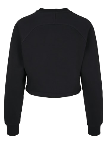 Urban Classics Urban Classics Damen Ladies Oversized Short Raglan Crew in black