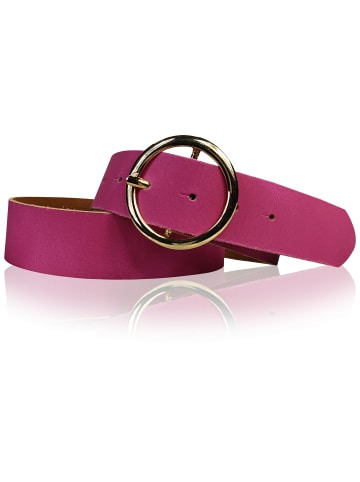 FRONHOFER Ledergürtel in Pink