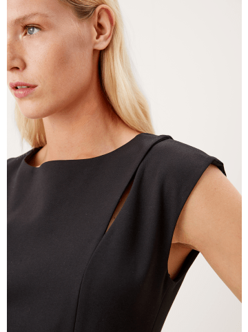 s.Oliver BLACK LABEL Einteiler Kleid kurz in Schwarz