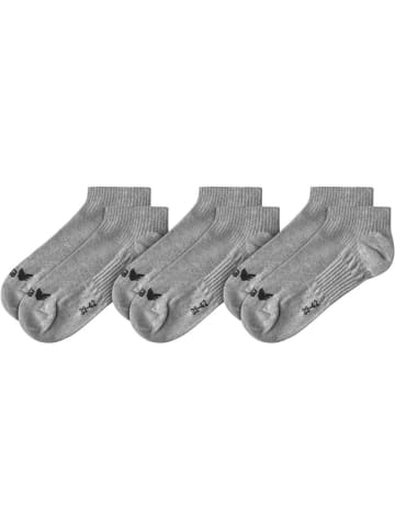 erima Socke "3-Pack Füßlinge" in Grau