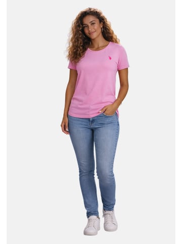 U.S. Polo Assn. U.S. POLO ASSN Herren T-Shirt P030 in Pink
