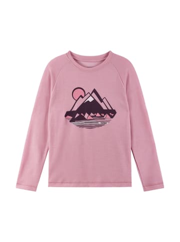 Reima Shirt " Langarmshirt Viisas " in Grey Pink