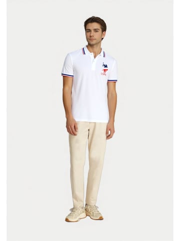 U.S. Polo Assn. Poloshirt in weiss
