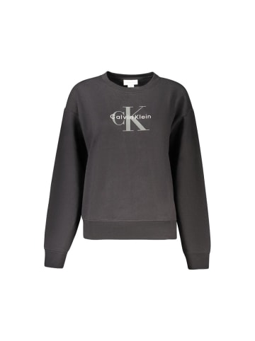 Calvin Klein Schwarzes Baumwoll-Sweatshirt
