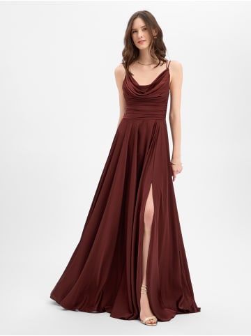 Marie Lund Abendkleid in schoko - 0001