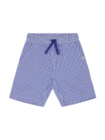 Noppies Shorts Olbia in Check pattern Medium blue
