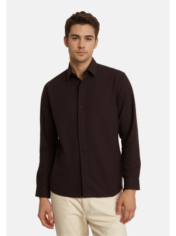 SELECTED HOMME Hemd 'Sinus' in braun