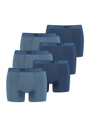 HEAD Boxershorts Head Basic Boxer 6P in 003 - Blue Heaven