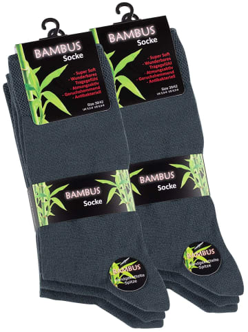 Vincent Creation® Damen "BAMBUS" Socken 6 Paar in Stargazer