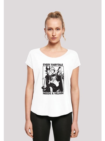 F4NT4STIC T-Shirt Disney Classic Villains in weiß