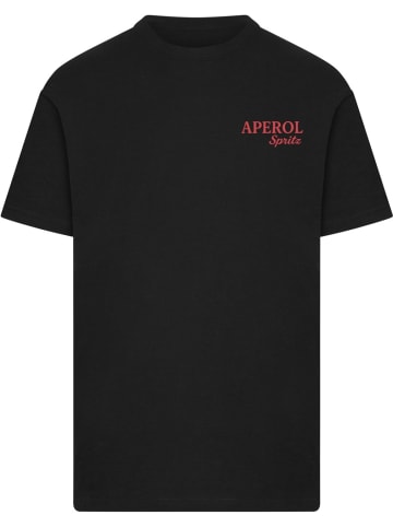 Merchcode T-Shirt "Aperol Spritz Tee" in Schwarz