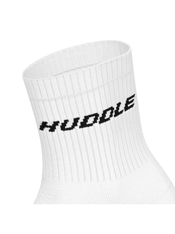 HUDDLE Socken 6er Pack in Weiß