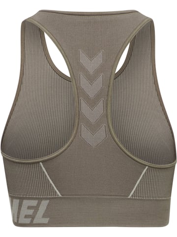 Hummel T-Shirt Hmlte Christel Damen in CHATEAU GRAY/DRIFTWOOD MELANGE