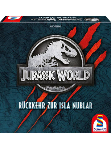Schmidt Spiele Brettspiel Schmidt 49389 - Jurassic World, Rueckkehr zur Isla - Ab 9 Jahren