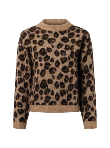 Marie Lund Pullover in braun schwarz - 0001