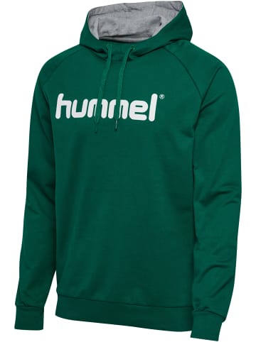 Hummel Hummel Cotton Kapuzenpullover Hmlgo Multisport Herren Atmungsaktiv in EVERGREEN