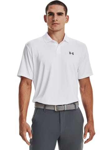 Under Armour Polo "UA Performance 3.0 Poloshirt" in Weiß