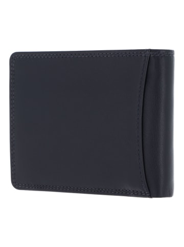 Golden Head Polo Geldbörse RFID Schutz Leder 12 cm marineblau