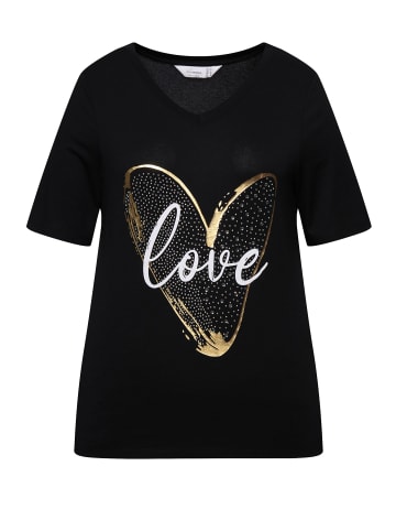 MIAMODA Shirt in schwarz