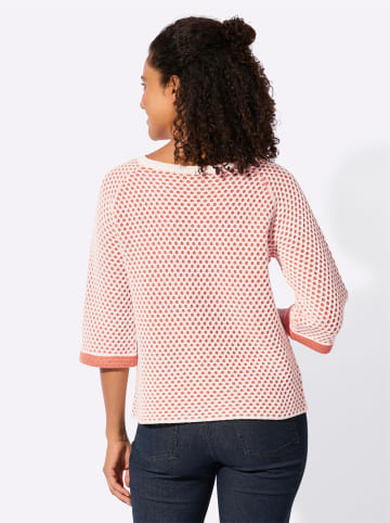 WITT WEIDEN Strickpullover in papaya-ecru