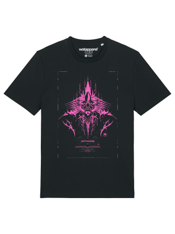 wat? Apparel T-Shirt Goth Mystic in Schwarz