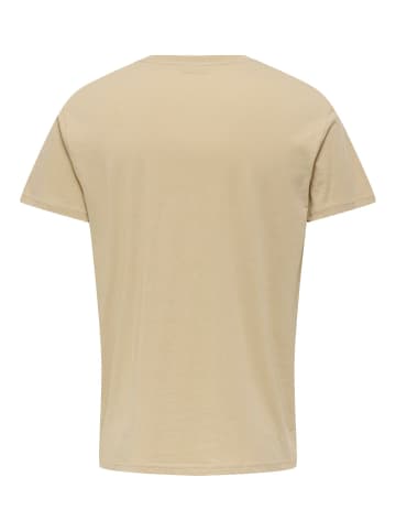 ONLY & SONS T-shirt in Irish Cream