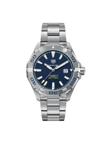 Tag Heuer Aquaracer Uhr silber blau WAY2012.BA0927