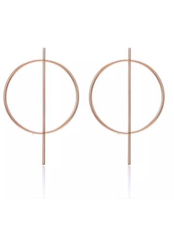 Steel_Art Ohrringe Ictum rose goldfarben in rosegoldfarben