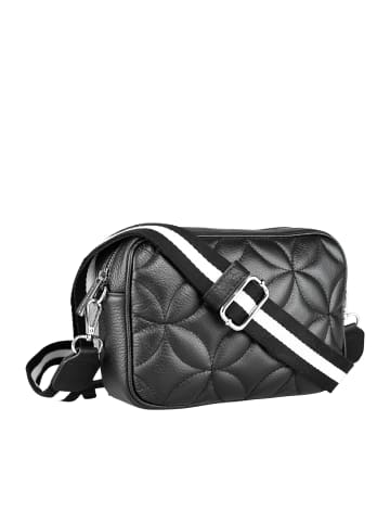 collezione alessandro Umhängetasche " Midnight Blossom " in schwarz