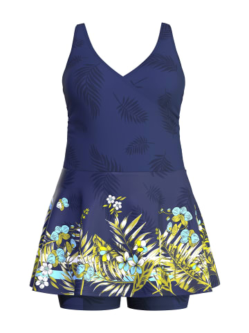 Ulla Popken Badeanzug in marine