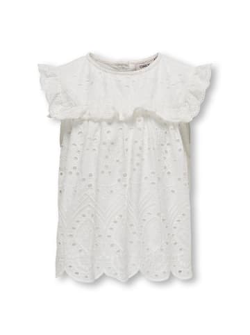KIDS ONLY Top in Cloud Dancer