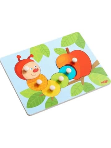 HABA Sales GmbH & Co.KG Greifpuzzle Raupe Mina