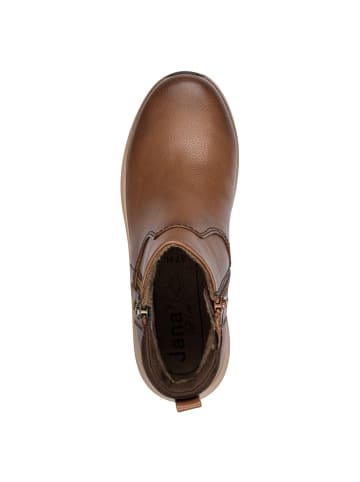 Jana Stiefelette in COGNAC