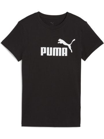 Puma T-Shirt "ESS No.1 Logo Tee" in Schwarz