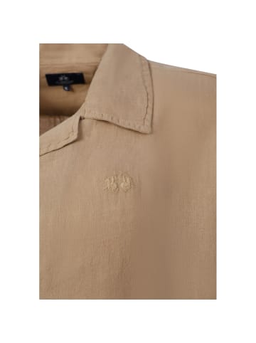 La Martina Kurzarmhemd MCC025 in beige