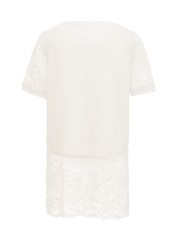 zitha Damen Strickpullover in Wollweiss