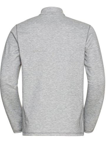 Odlo Longsleeve "Midlayer 1/2 Zip Berra" in Grau