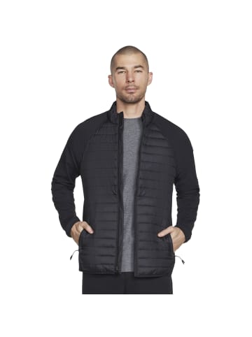 Skechers Skechers GO Shield Hybrid Jacket in Schwarz