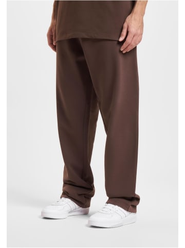 DEF DEF Jogginghose in chocolate brown washed