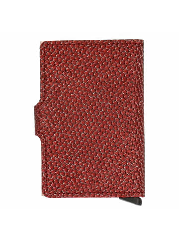 Secrid Miniwallet Sparkle - Geldbörse 6cc 10 cm RFID in sparkle red